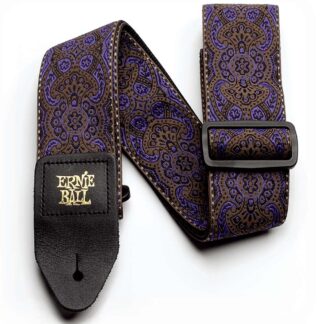 Ernie Ball Purple Paisley Jacquard Strap