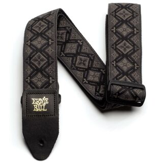 Ernie Ball Regal Black Jacquard Strap