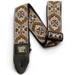 Ernie Ball Tribal Brown Jacquard Strap