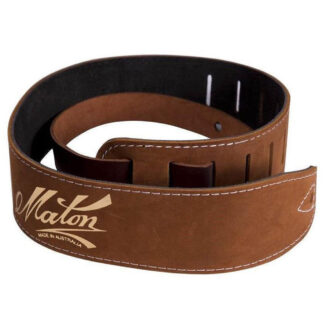 Maton Soft Sueded Strap Brown