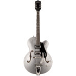 Gretsch G5420T Electromatic Classic Hollowbody Airline Silver Electric Guitar Full