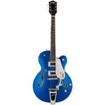 Gretsch G5420T Electromatic Classic Hollowbody Azure Metallic Electric Guitar Full