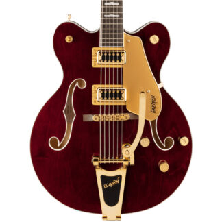 Gretsch G5422TG Electromatic Hollowbody Walnut Stain w/Gold Hardware Electric Guitar Front