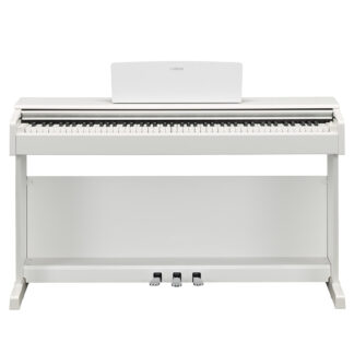 Yamaha YDP145 Digital Piano White Front