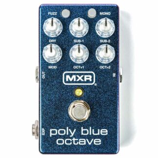 MXR Poly Blue Octave Face