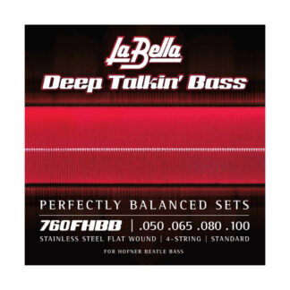 La Bella 760FHBB Flatwound Bass Strings 50-100 (Beatle Bass)