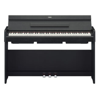 Yamaha YDPS35 Arius Slimline Digital Piano Black Front Open