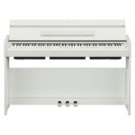 Yamaha YDPS35 Arius Slimline Digital Piano White Front