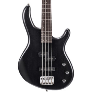 Cort Action PJ OPB Bass Guitar Black Front