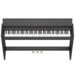 Roland F107 Compact Digital Piano Black Above