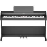 Roland RP107 Digital Piano Black Front