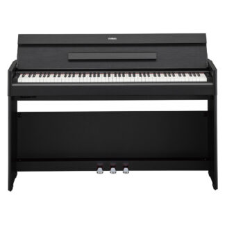 Yamaha YDPS55 Arius Slimline Digital Piano Black Front Open