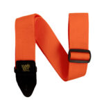 Ernie Ball Polypro Strap - Orange & Black