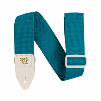 Ernie Ball Polypro Strap - Teal & White