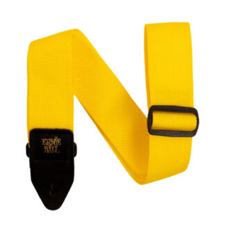 Ernie Ball Polypro Strap - Yellow & Black