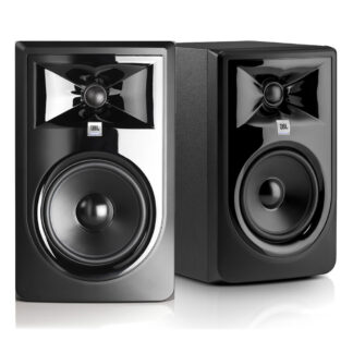 JBL LSR306 MKII 6″ Two-Way Powered Studio Monitors (pair) Front