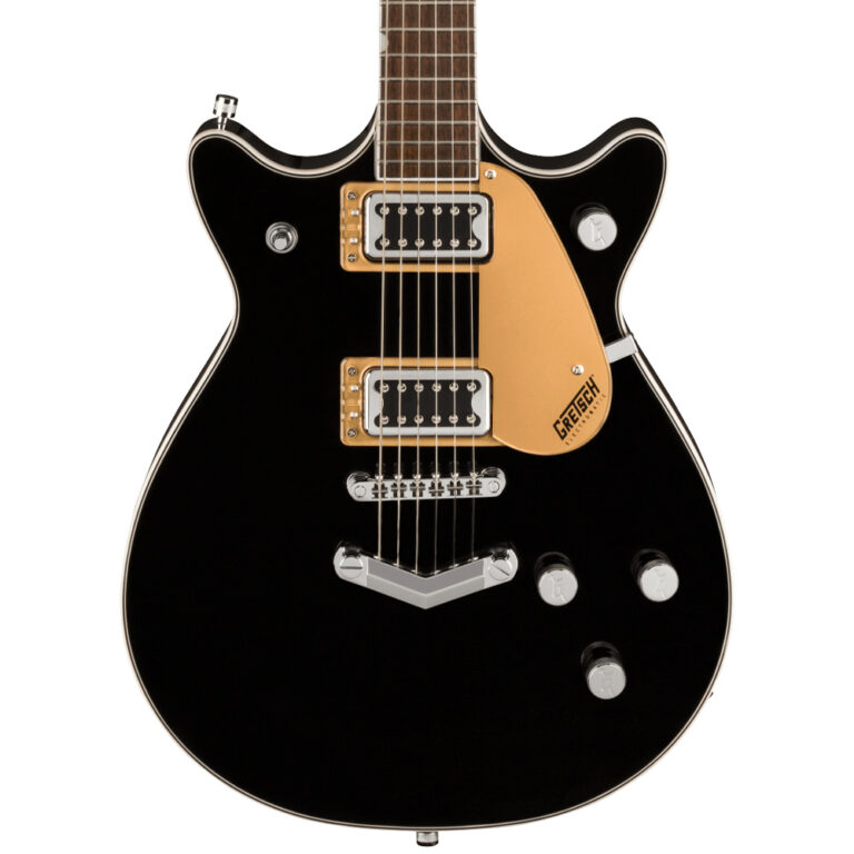 Gretsch G5222 Electromatic Double Jet BT VStoptail Black Electric