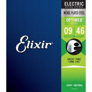 Elixir 09-46 Optiweb Electric Guitar Strings