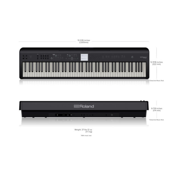 Roland FPE50 Entertainment Digital Piano World of Music