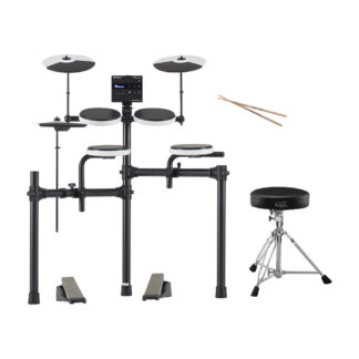 Roland TD-02KDAP V-Drums Compact Complete Electronic Drum Kit w/ Hardware Pack