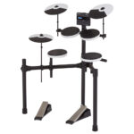 Roland TD-02KDAP V-Drums Compact Complete Electronic Drum Kit w/ Hardware Pack Angle