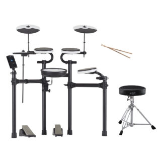 Roland TD-02KVDAP V-Drums Compact Complete Electronic Drum Kit w/ Hardware Pack