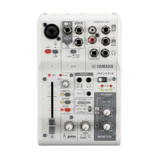 Yamaha AG03MK2 Mixer Interface White Front