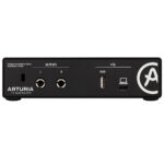 Arturia MiniFuse 1 Portable Audio Interface Black Rear