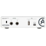 Arturia MiniFuse 1 Portable Audio Interface White Rear