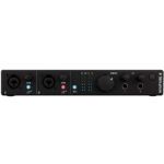 Arturia MiniFuse 4 Versatile Desktop Audio Interface Black Front