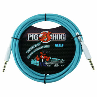 Pig Hog Daphne Blue 10ft Instrument Cable