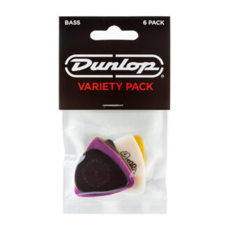 Dunlop Variety Bass Guitar Picks – 6 Pack