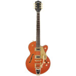 Gretsch G5655TG Electromatic Center Block Jr. Bigsby Orange Stain Electric Guitar Full