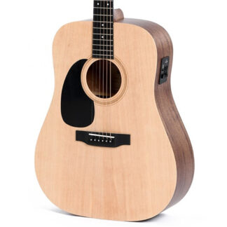 Sigma DMEL Dreadnaught Left-Handed Acoustic Guitar Front