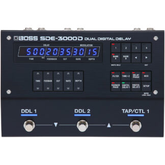 Boss SDE-3000D Dual Digital Delay Front