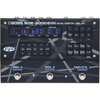 Boss SDE-3000D EVH Dual Digital Delay Front