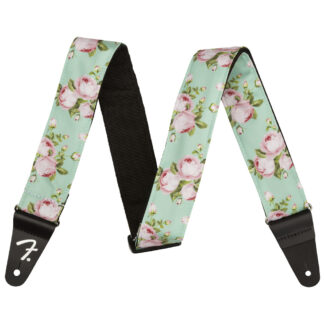 Fender Floral Strap Surf Green