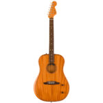 Fender ﻿﻿Highway Series Dreadnought All-Mahogany Acoustic Electric Guitar Full