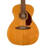 Fender Villager 12 String Aged Natural Acoustic/Electric Guitar Front