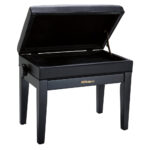 Roland RPB400 Adjustable Piano Bench Black Open