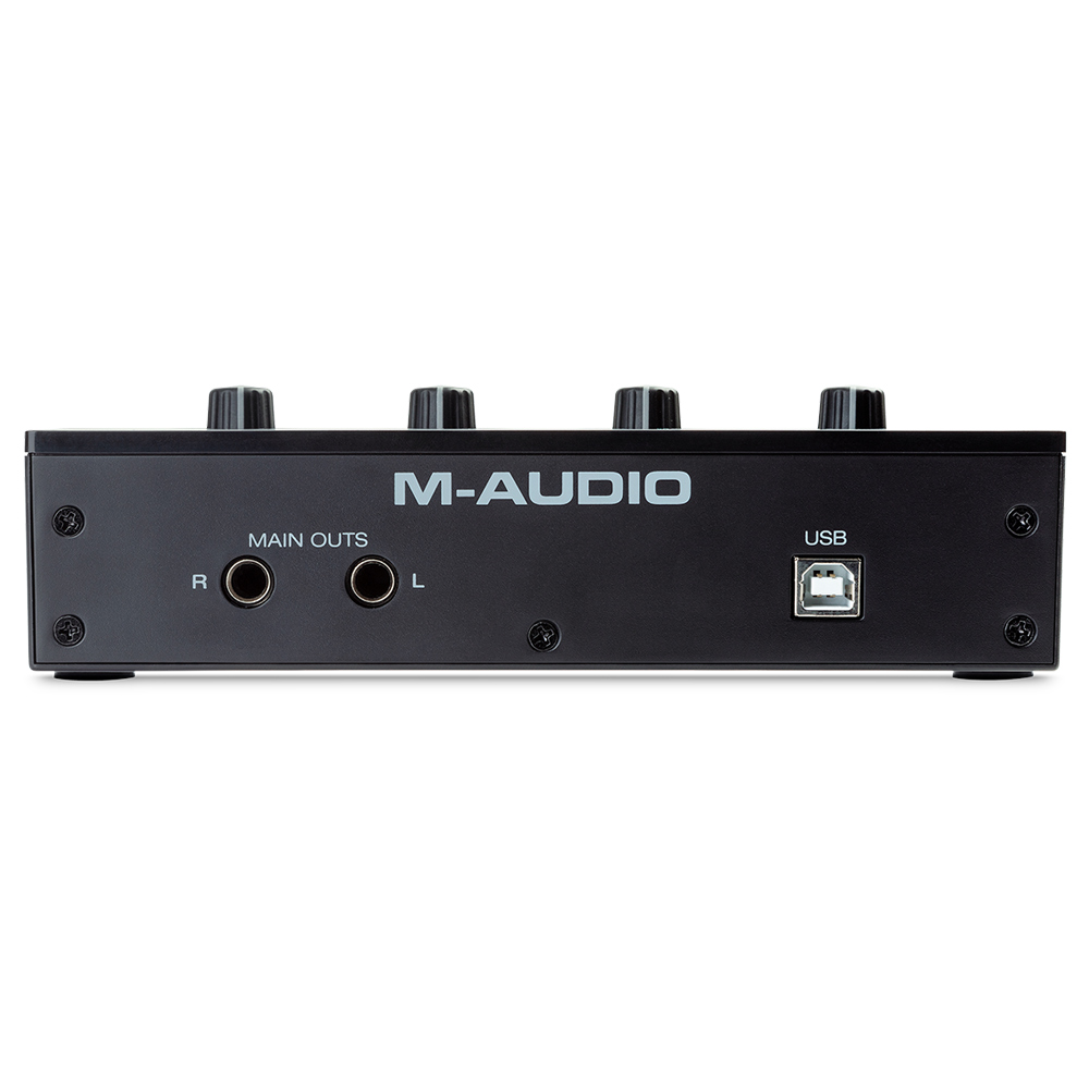 M-Audio M-Track Duo USB Audio Interface Rear