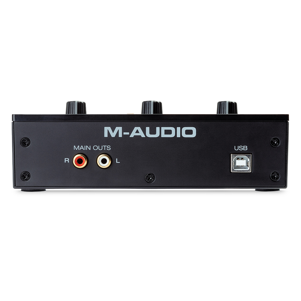 M-Audio M-Track Solo USB Audio Interface Rear