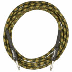 Fender Professional Series 18.6ft Instrument Cable Woodland Camo