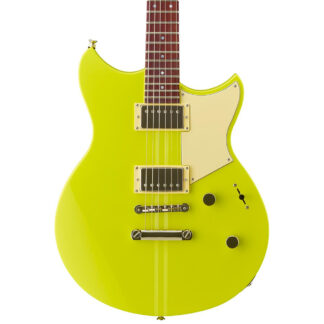 Yamaha Revstar Element RSE20 Neon Yellow Electric Guitar Front