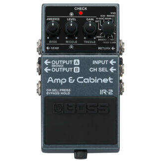 Boss IR2 Amp/Cabinet Pedal Front