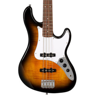 Cort GB24JJ Bass Guitar 2 Tone Sunburst Front