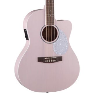 Cort Jade Acoustic Guitar Pink Pastel Front