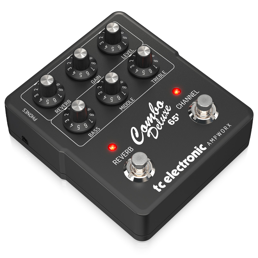 TC Electronic Combo Deluxe 65' Preamp & Cab Sim Angle