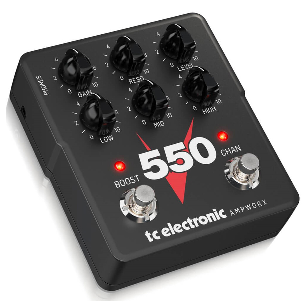TC Electronic V550 Ampworx Preamp & Cab Sim Angle