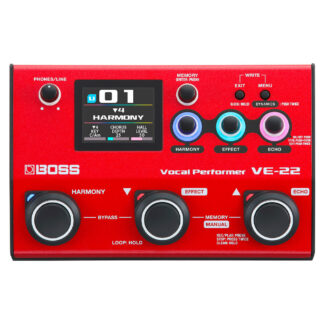 Boss VE-22 Vocal Performer Effects Processor Front